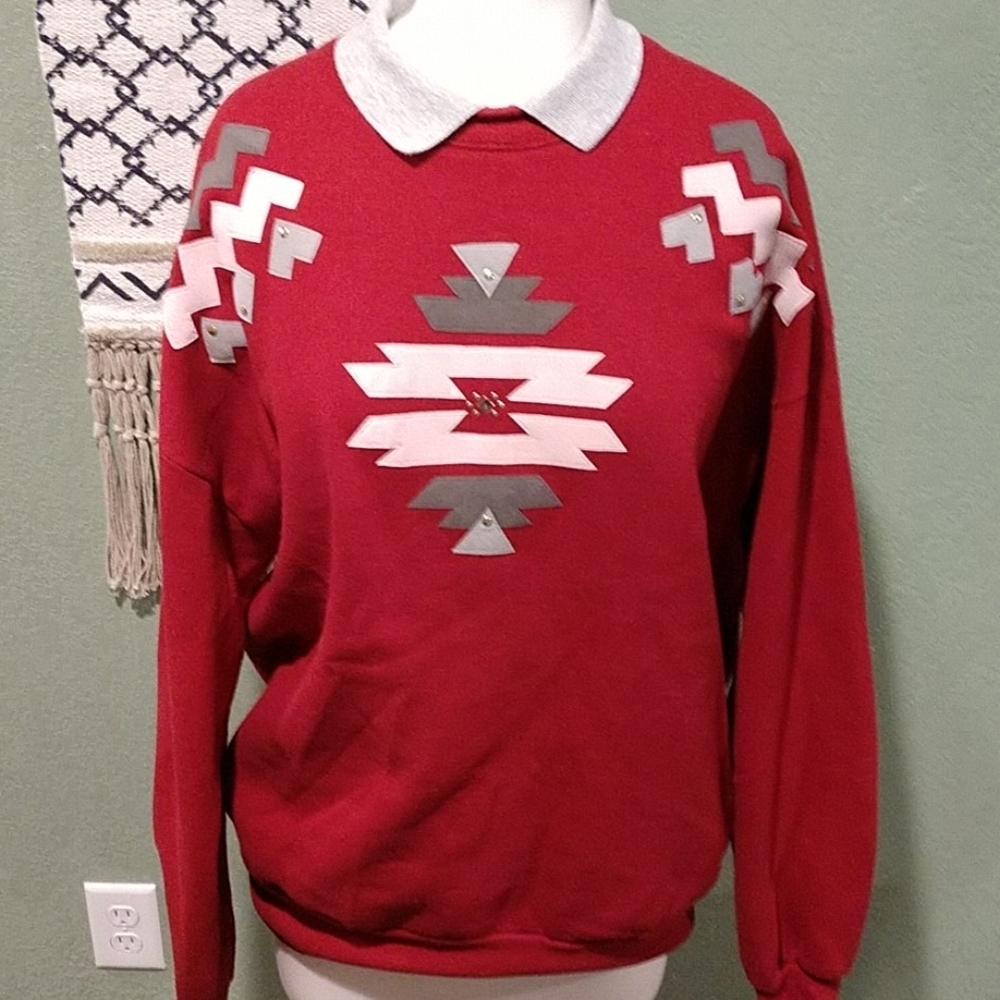 Vintage Western Jerzees Crewneck Sweatshirt